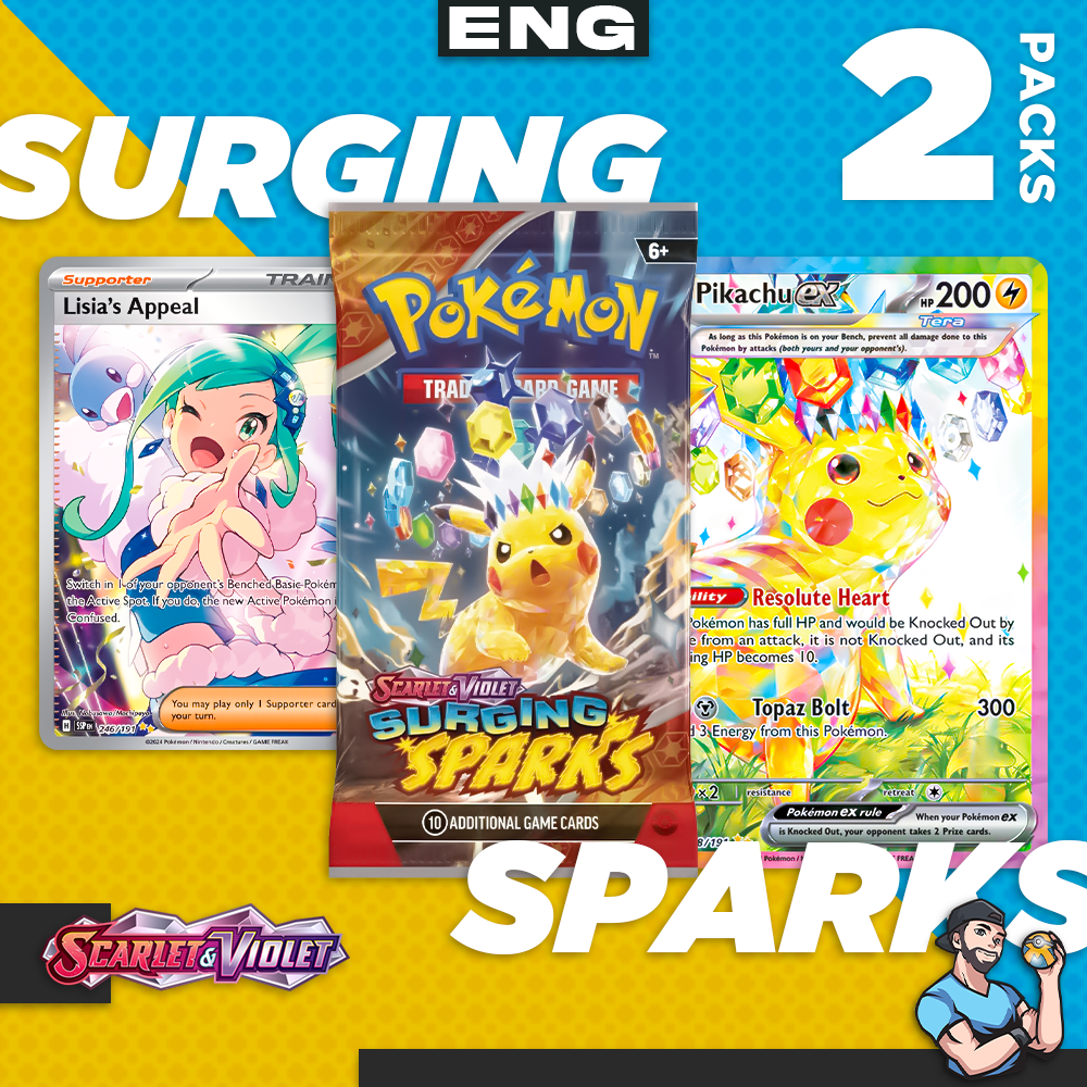 Personal Break Surging Sparks SSP 2 Pks