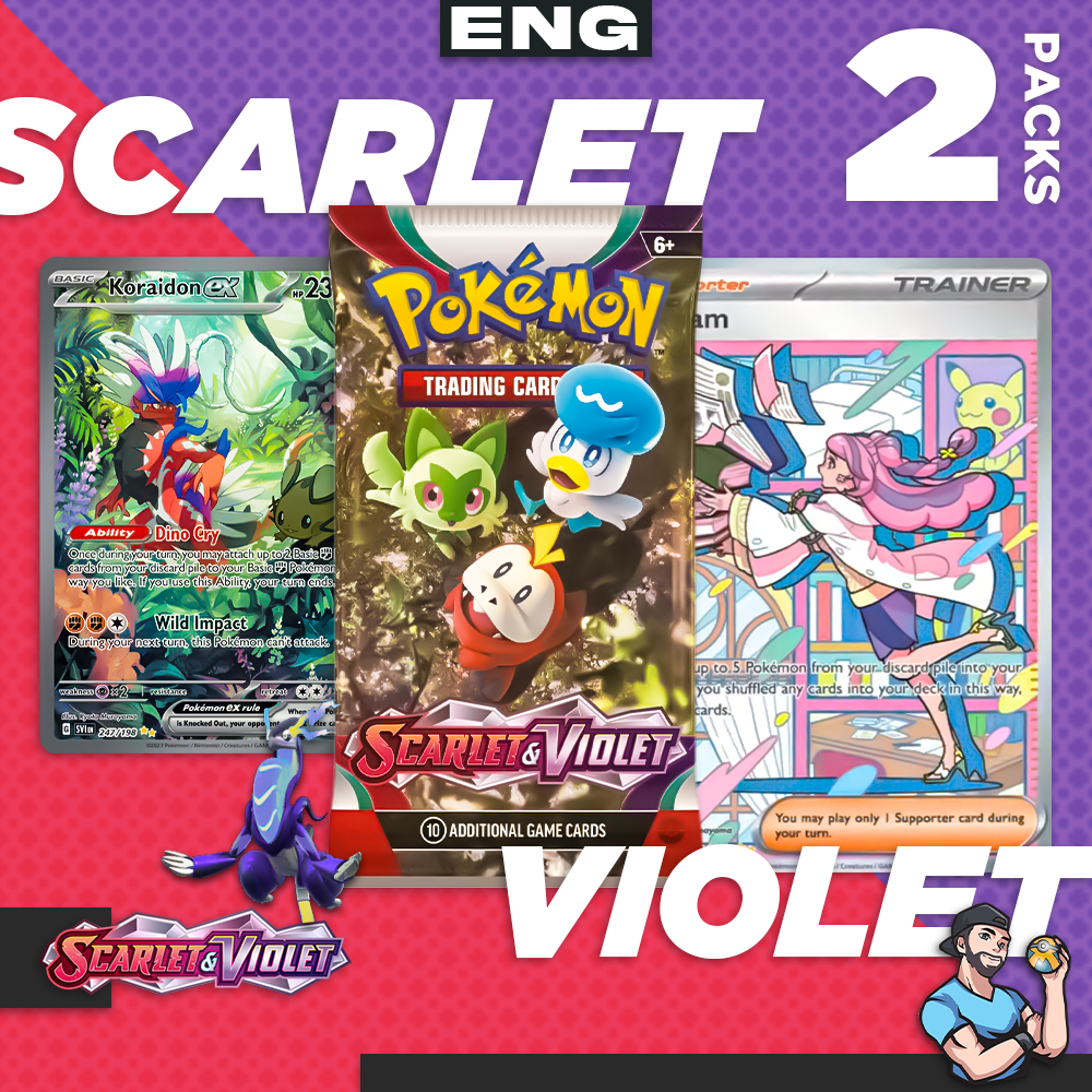 Personal Break Scarlet and Violet Base SVI 2 Pks