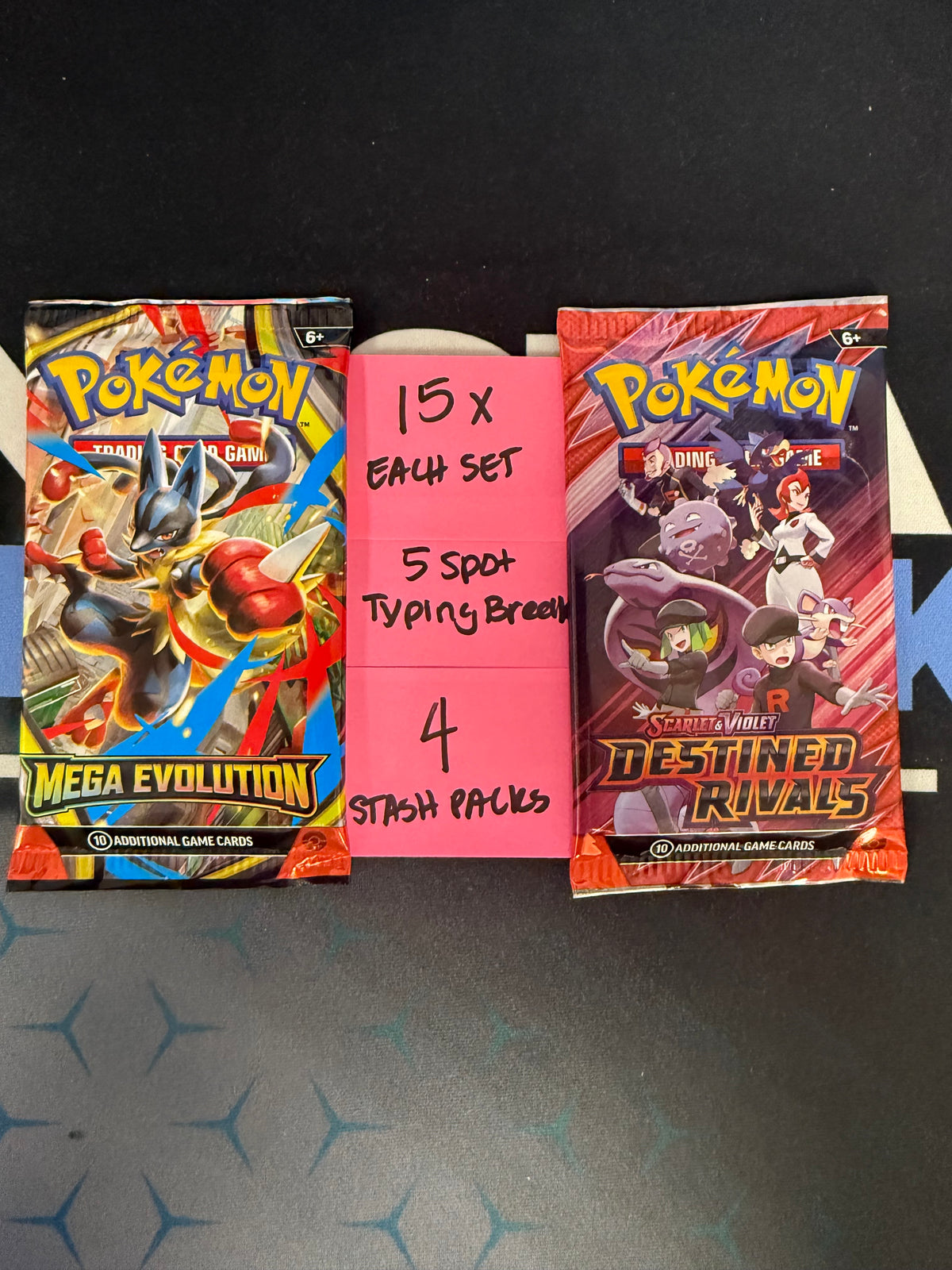 Break #14 Mega Evolution Mixer 30pk 5 type Wed Oct 16th 7PM CST