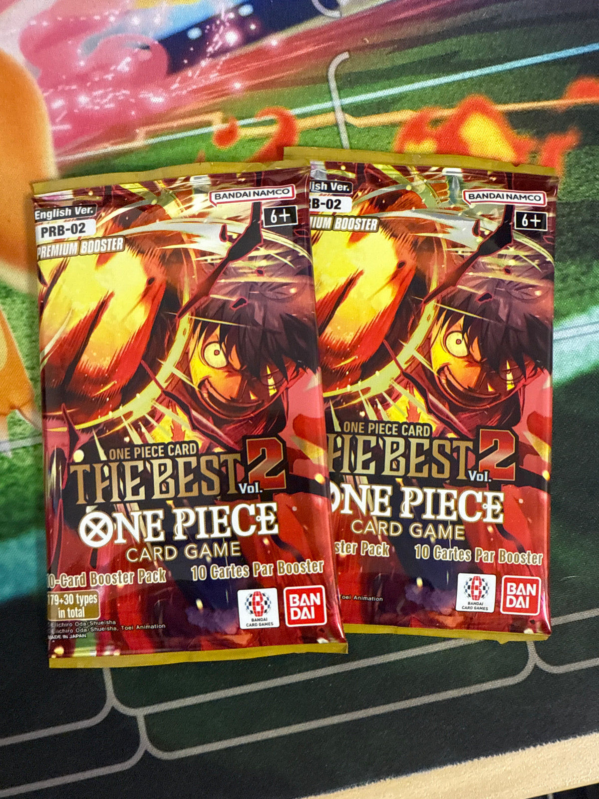 Personal Break One Piece The Best Volume Two Booster Pack OPBVT 2 Pks