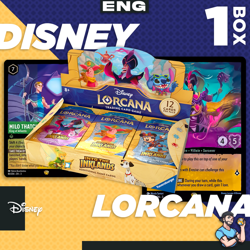 Personal Break Lorcana Into the Inklands Booster Box INK 24 Pks