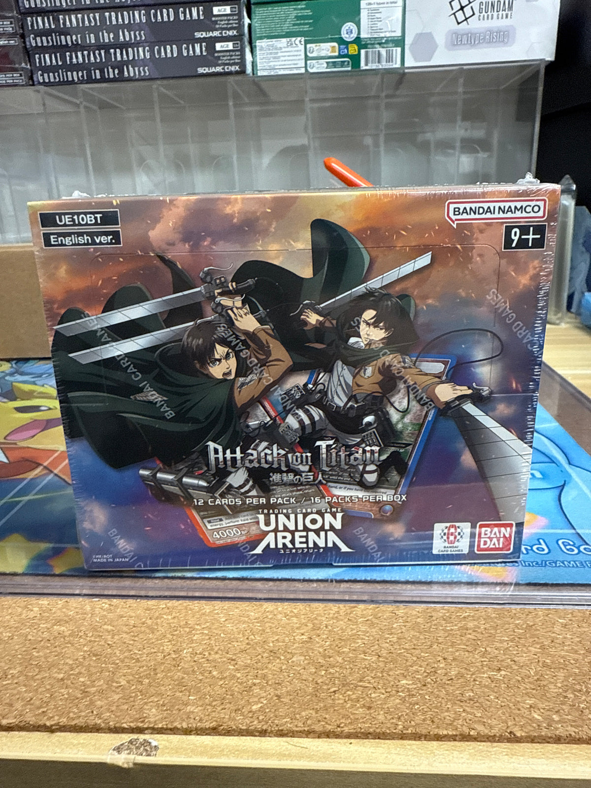 Personal Break Union Arena Attack on Titan Box UAAOT 16 Pks