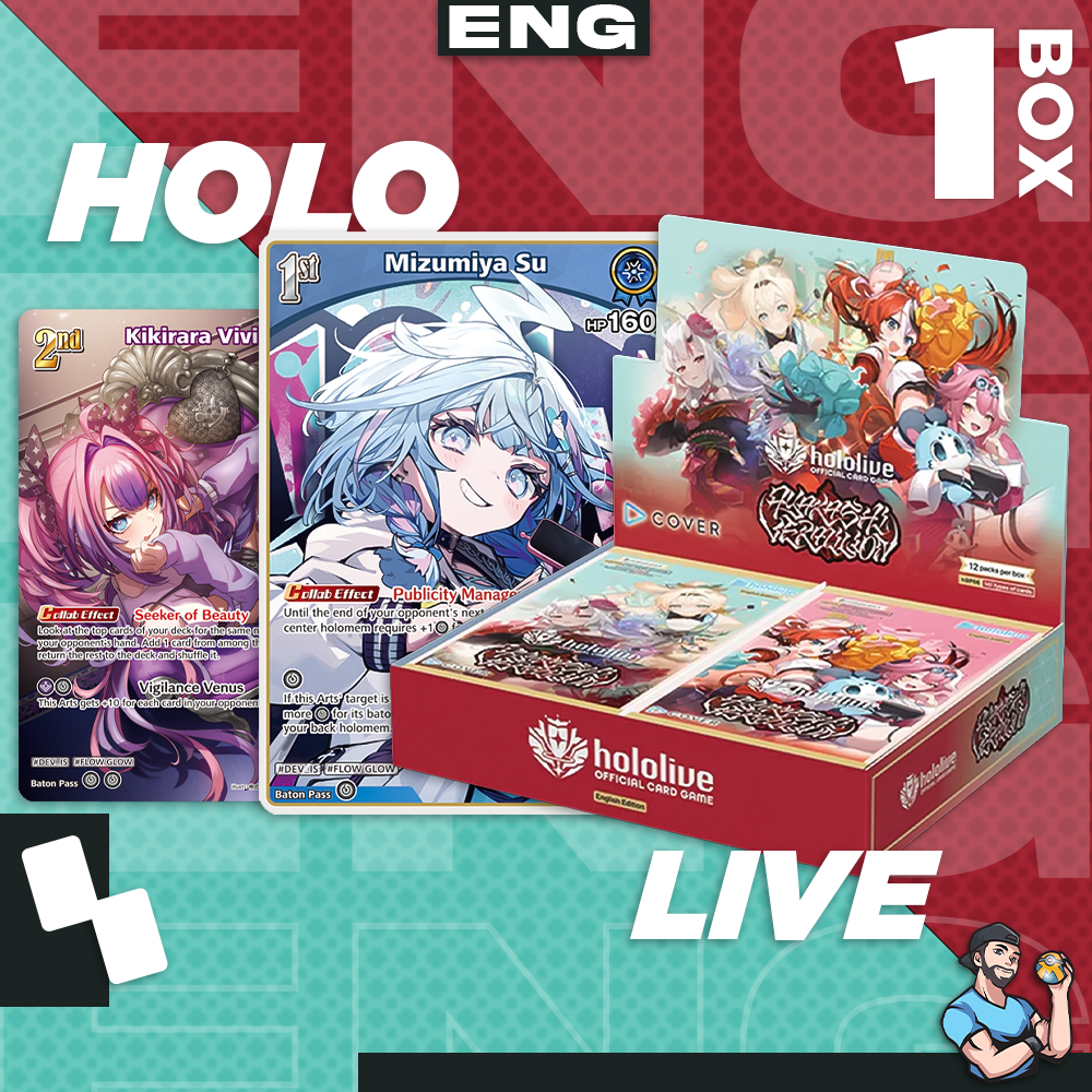 Personal Break Hololive Ayakashi Vermilion Booster Box HLAV 12 Pks