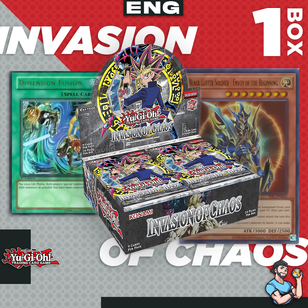 Personal Break YuGiOh! Invasion of Chaos 25th Anniversary IOC 24 Pks