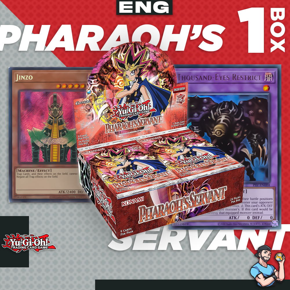 Personal Break YuGiOh! Pharaoh's Servant 25th Anniversary PSV 24 Pks Personal Break YuGiOh! Pharaoh's Servant 25th Anniversary PSV 24 Pks