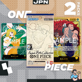 Personal Break One Piece Anime Anniversary Collection JP OPEBT 2 Pks