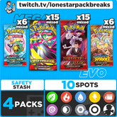 Break #1 Mega Evolution Mixer 10 type Wed Oct 1st 7PM CST
