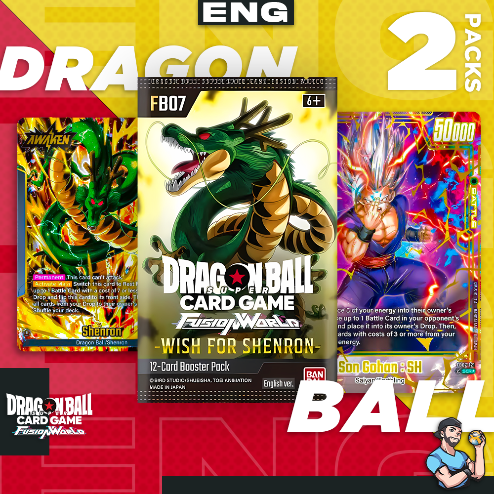 Personal Break Dragon Ball Fusion World Wish For Shenron FWWFS 2 Pks