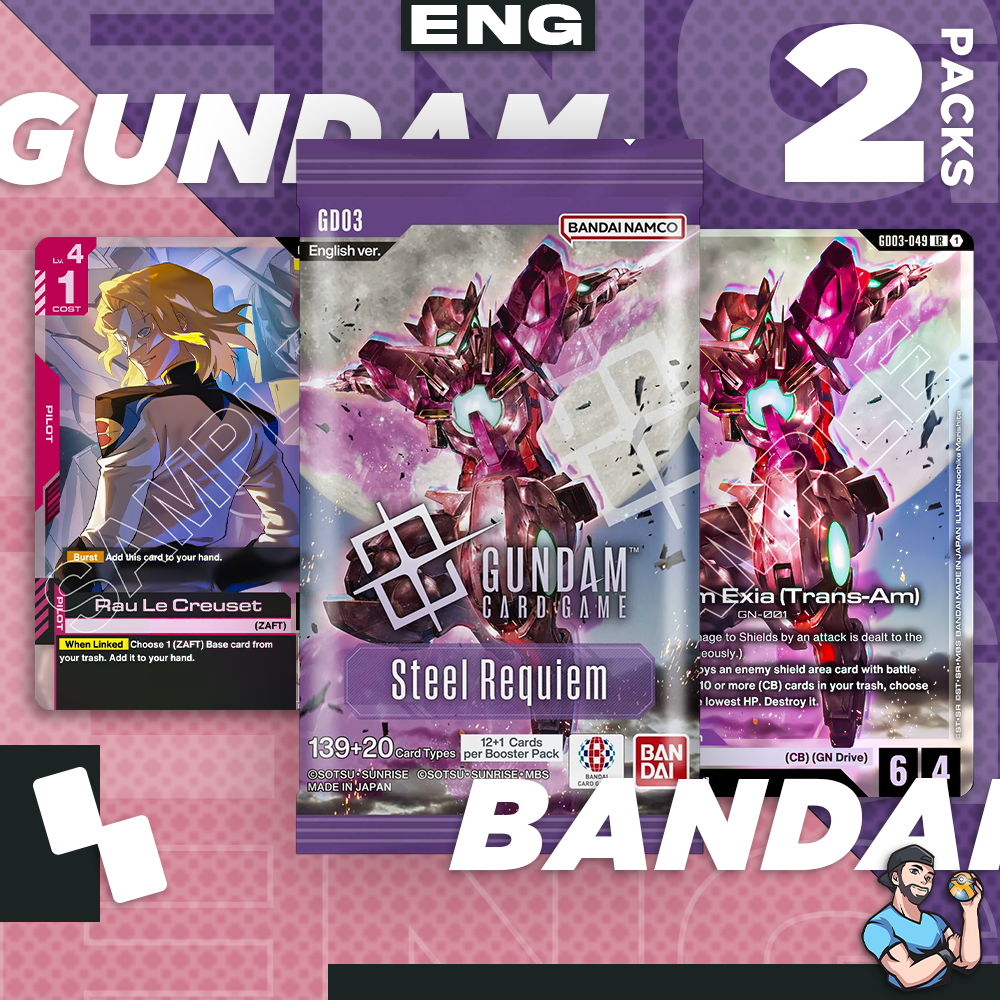 Personal Break Gundam Steel Requiem SRQ 2 Pks