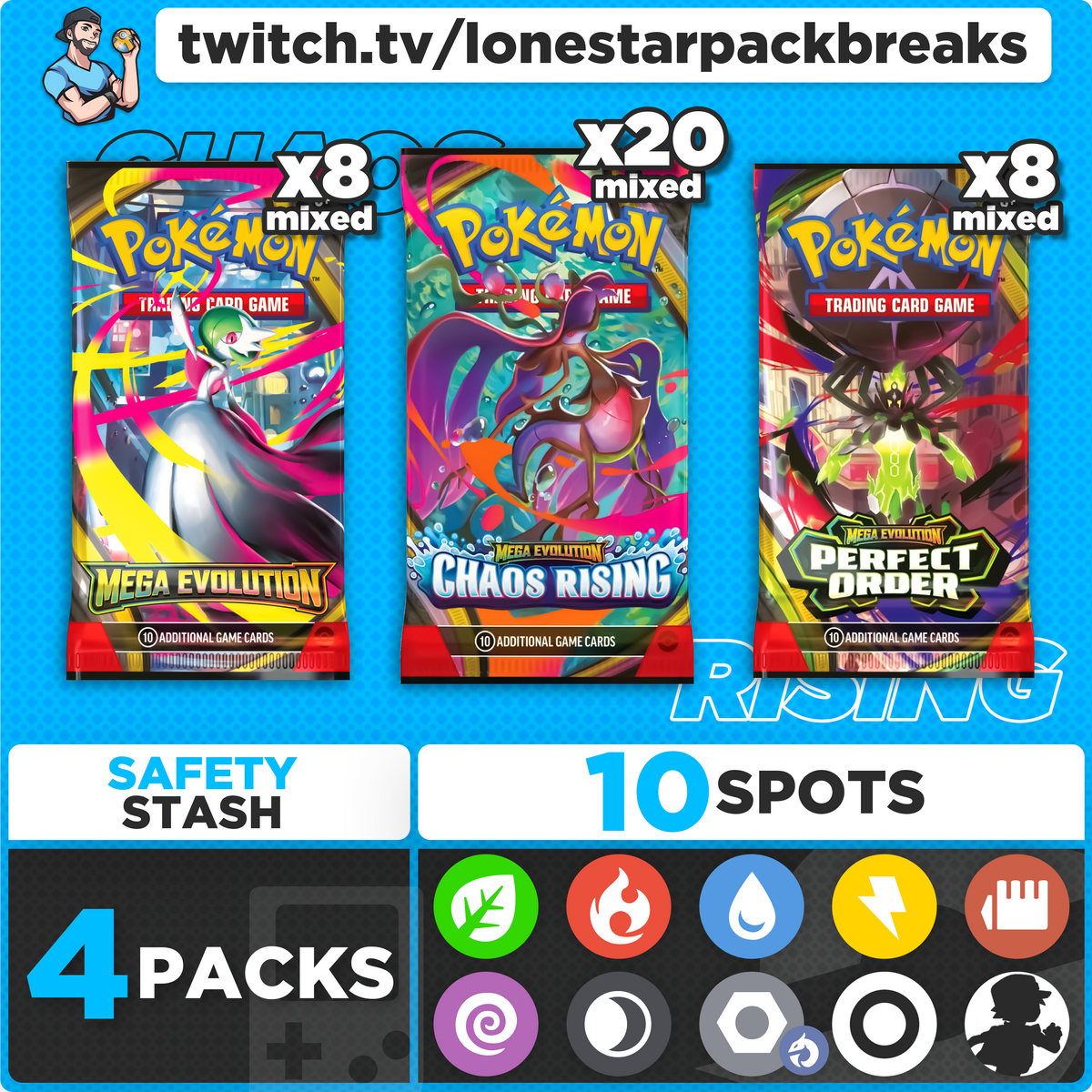 Break #1 Chaos Rising Mixer 10 type Wed May 20th 7PM CST