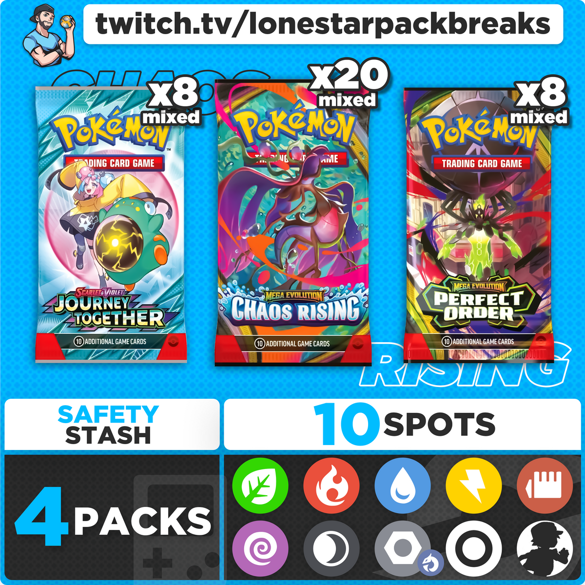 Break #2 Chaos Rising Mixer 10 type Wed May 20th 7PM CST