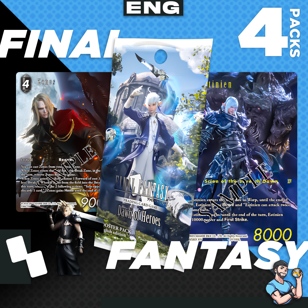 Personal Break Final Fantasy Dawn of Heroes FFDH 4 Pks