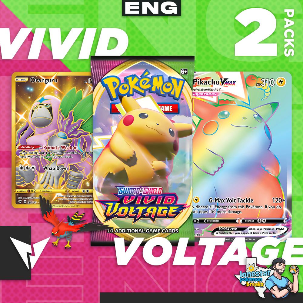 Personal Break Vivid Voltage VV 2 Pks